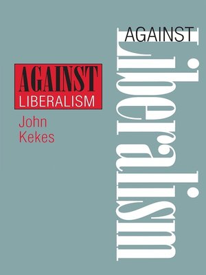 cover image of Against Liberalism